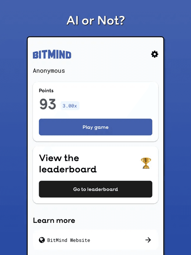 AI or Not Game
